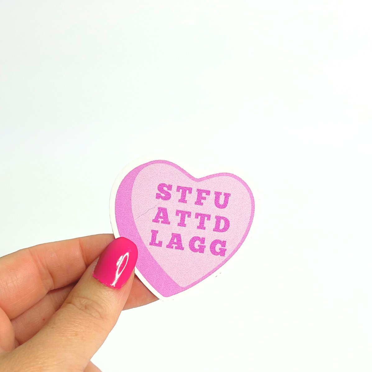 STFUATTDLAGG Candy Sticker