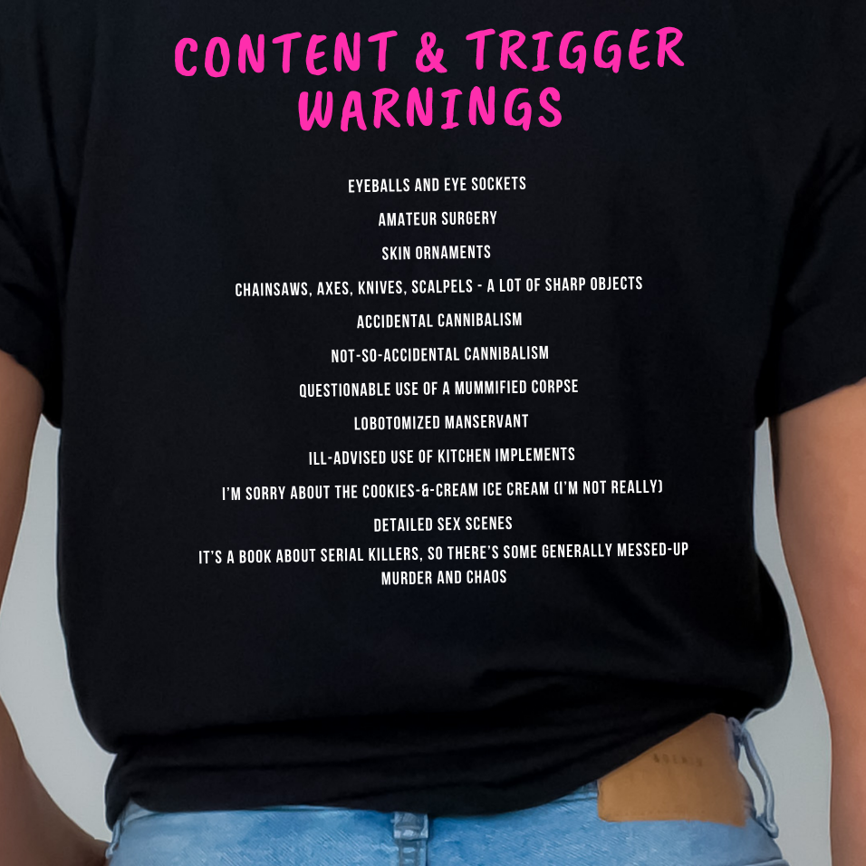Officially Licensed Brynne Weaver Trigger Warnings Butcher & Blackbird Shirt