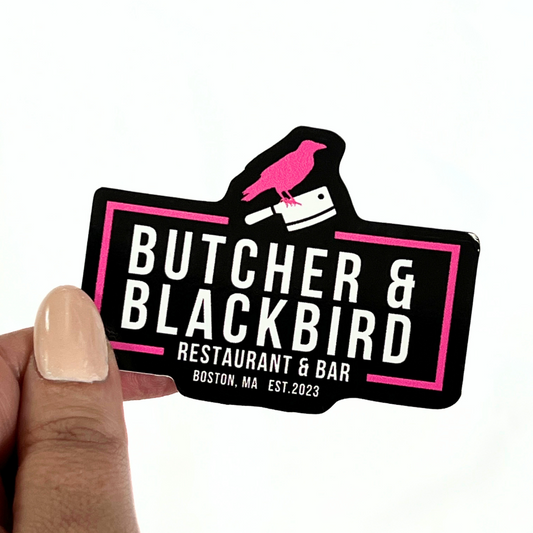 Officially Licensed Butcher & Blackbird Sticker