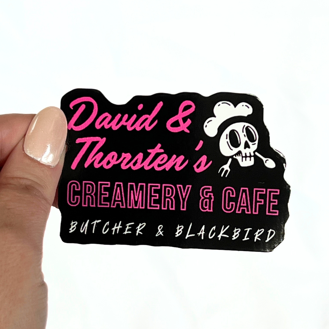 Officially Licensed Butcher & Blackbird Creamery Sticker