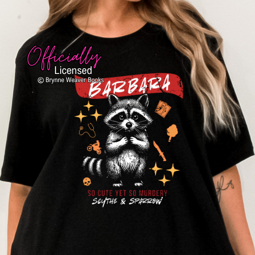 Officially Licensed Brynne Weaver Barbara Scythe & Sparrow Shirt