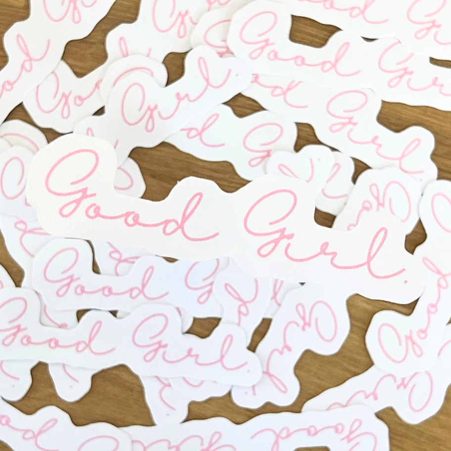Good Girl Sticker