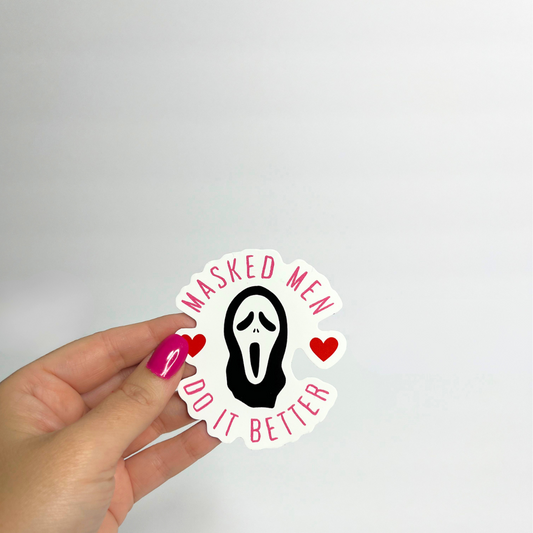 Mask Men Sticker