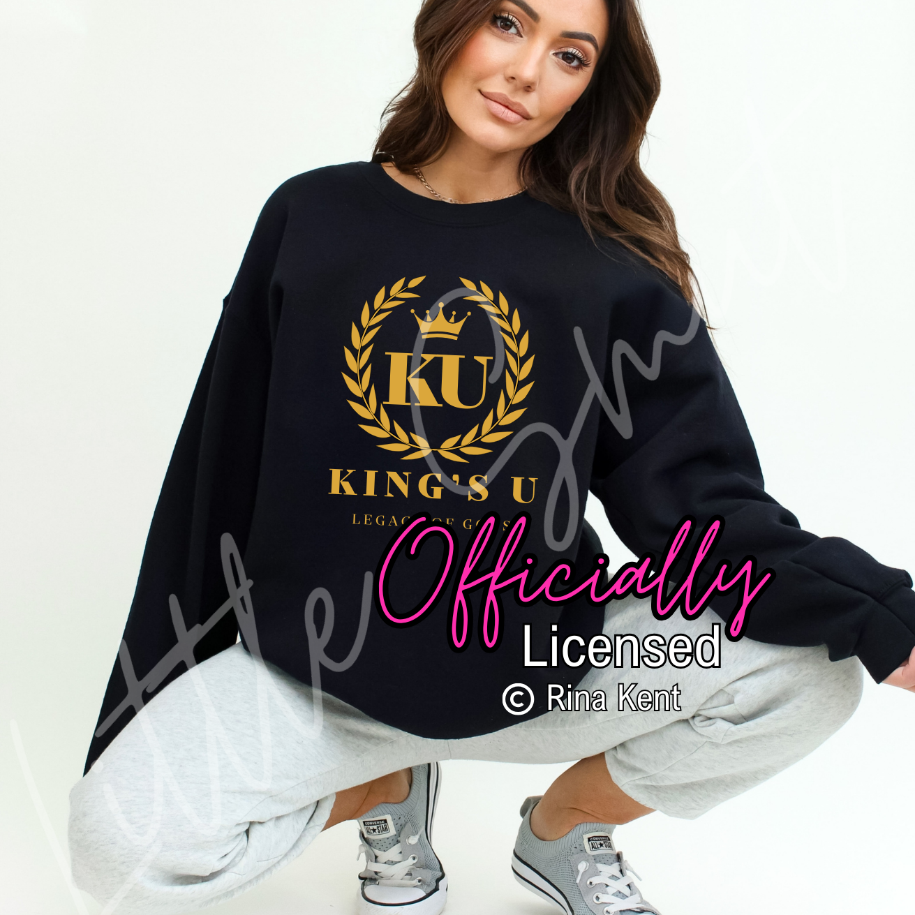 Officially Licensed Rina Kent King U Sweatshirt