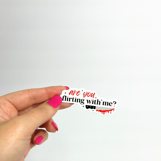 Flirting With Me Sticker