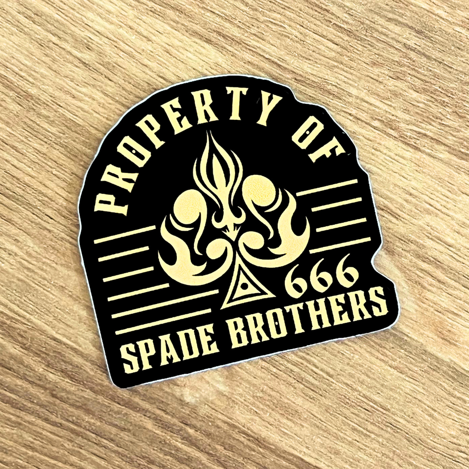 Officially Licensed Shantel Tessier Sticker - Spade Brothers