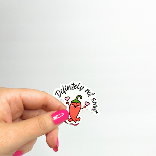 Definitely Not Smut Sticker