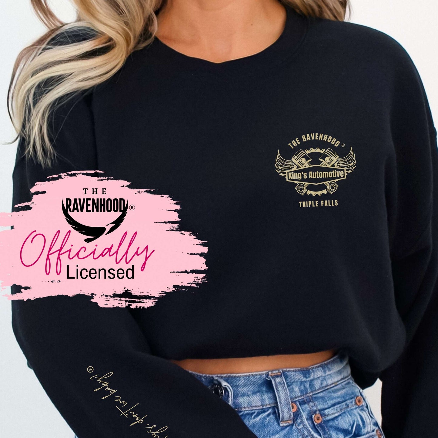 Officially Licensed Ravenhood Series Sweatshirt- Kate Stewart - King Automotive - Dom