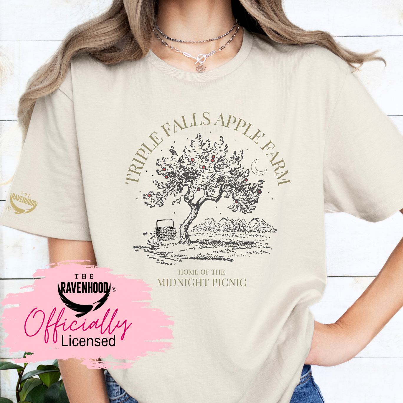 Officially Licensed Ravenhood Series Shirt- Kate Stewart - Triple Falls Apple Farm