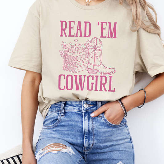 Read 'em Cowgirl Shirt