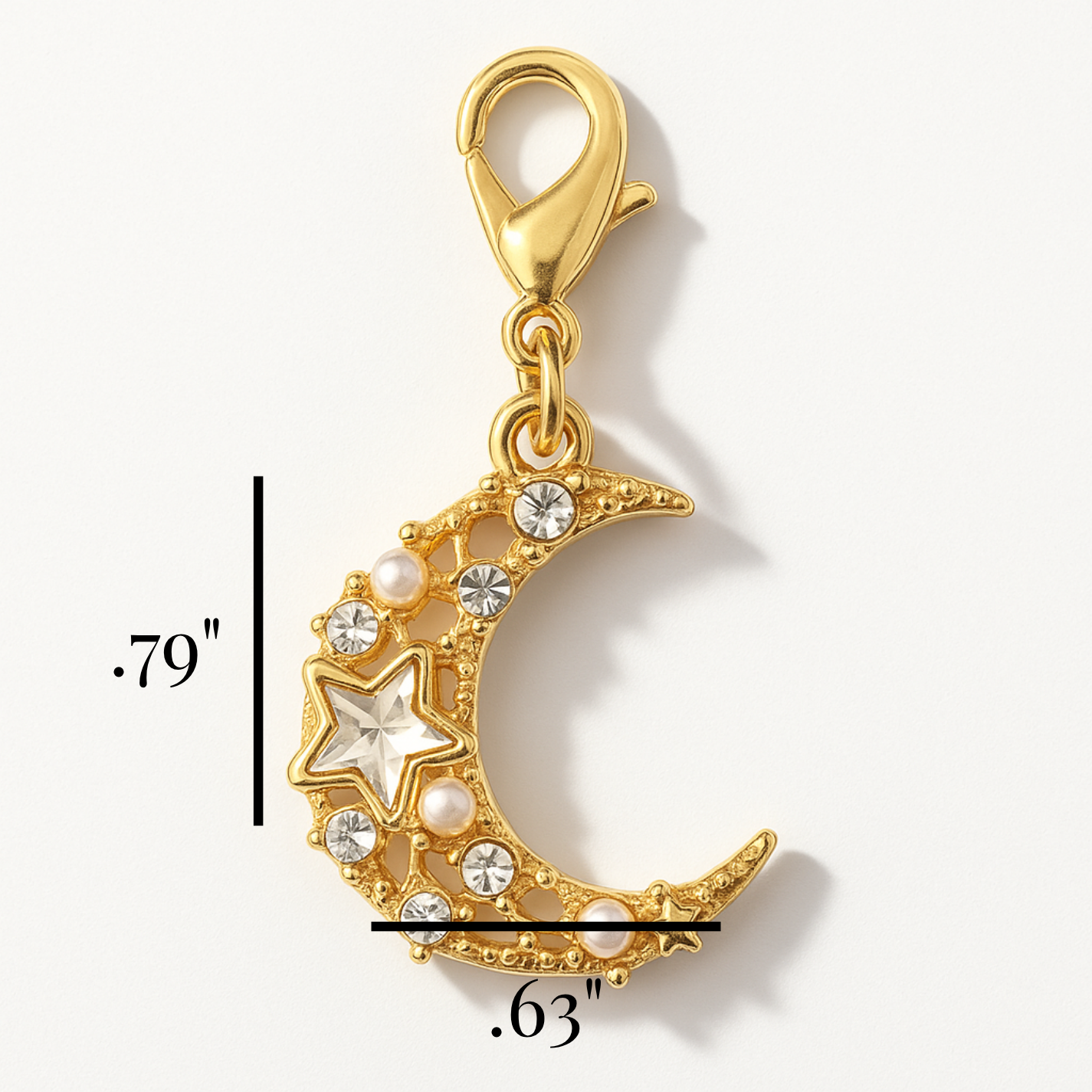 Moon Kindle Charm