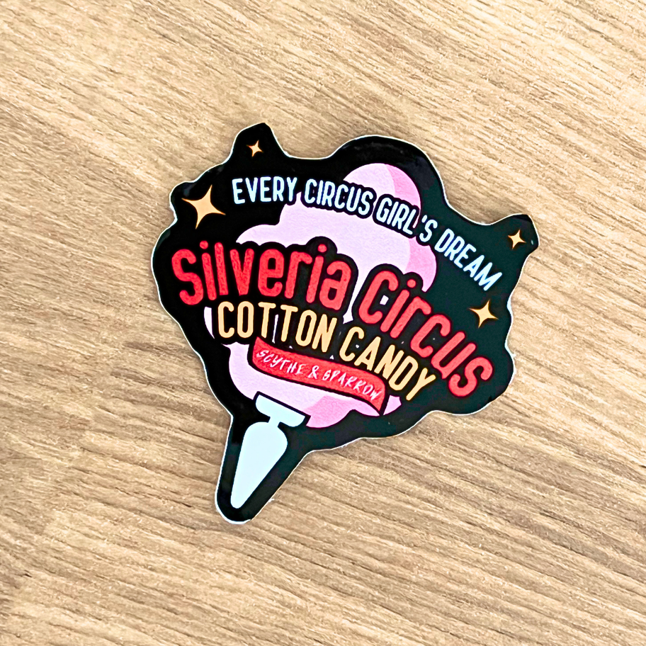 Officially Licensed Scythe & Sparrow Cotton Candy Sticker