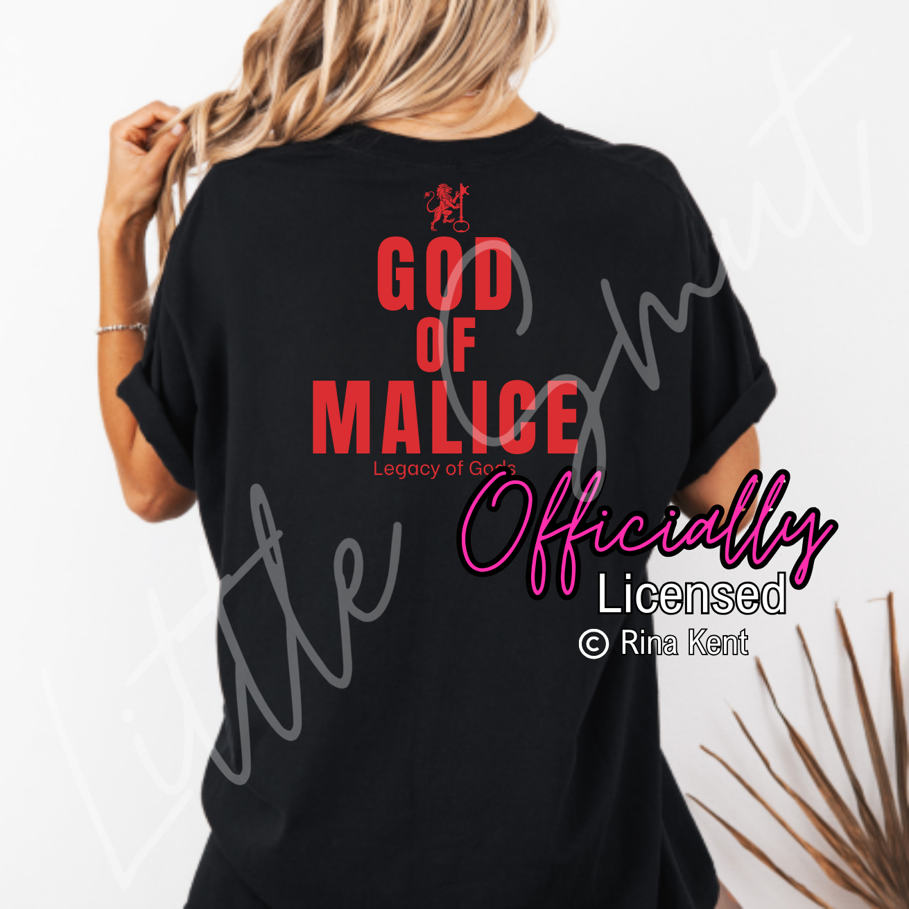 Officially Licensed Rina Kent God Of Malice Shirt