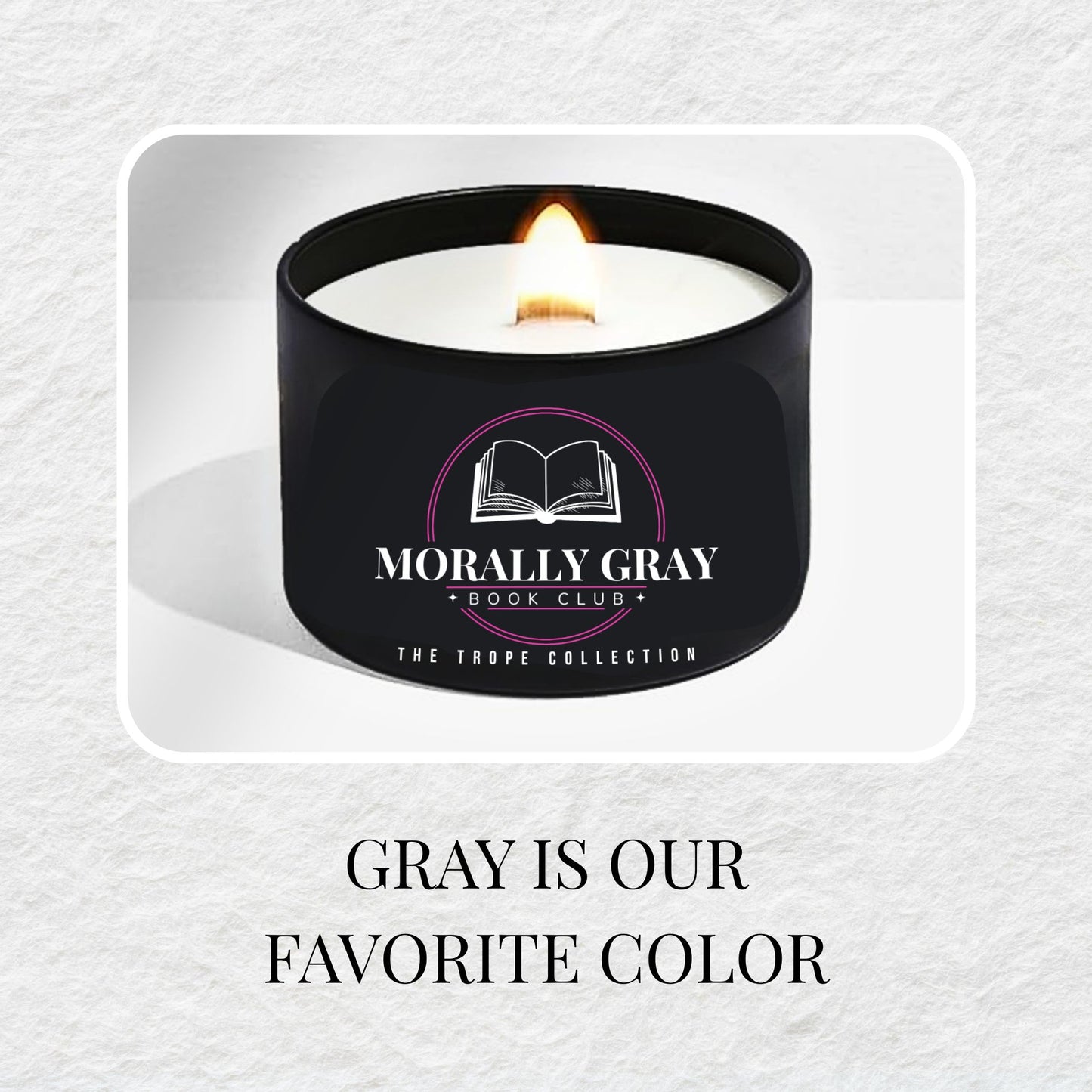 Morally Gray Candle - The Trope Collection 9 oz