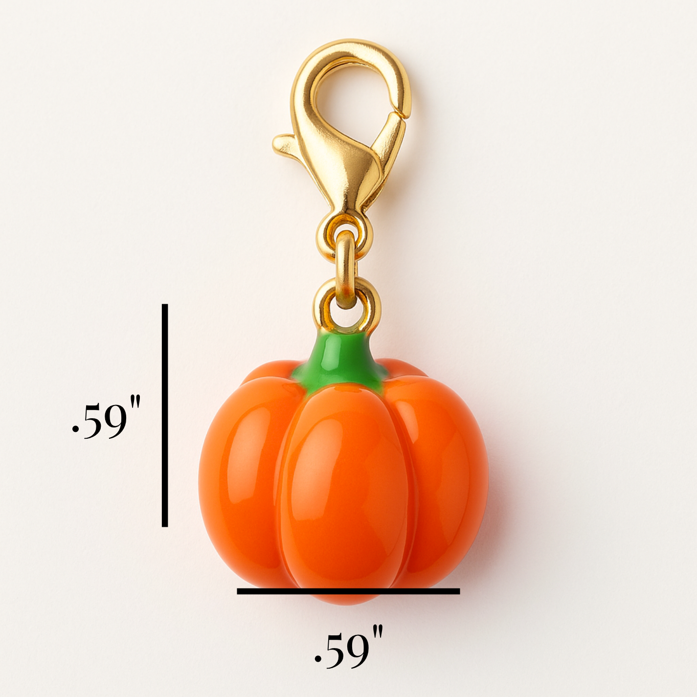 Pumpkin Kindle Charm