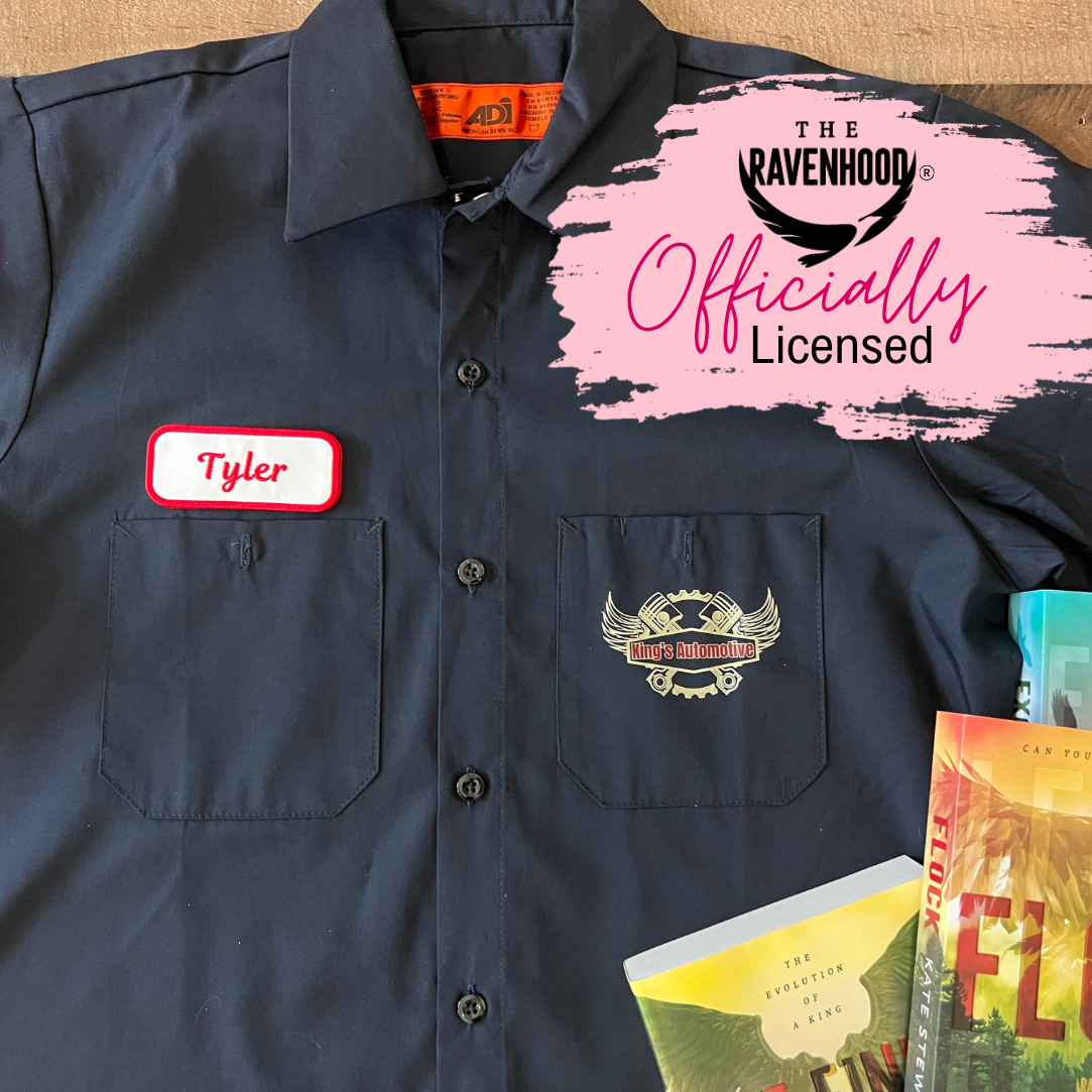 Officially Licensed The Ravenhood Mechanic Work Shirt – King’s Automotive