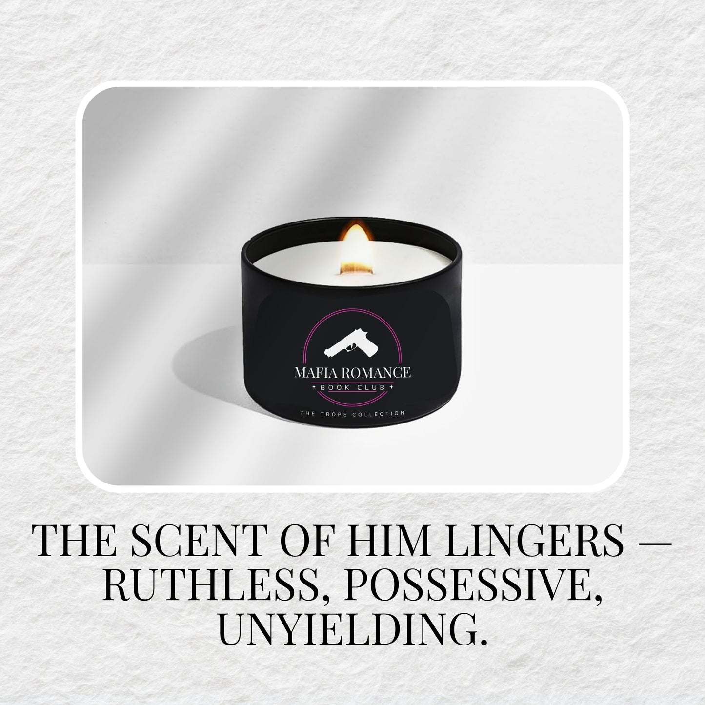 Mafia Romance Candle - The Trope Collection 9 oz