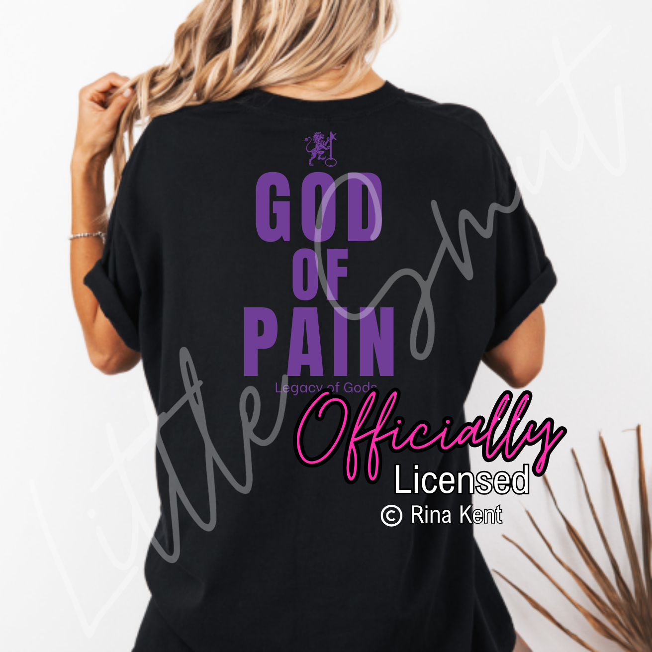 Officially Licensed Rina Kent God Of Pain Shirt