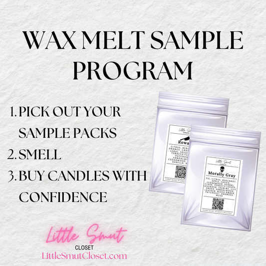 Candle Wax Sample Packs