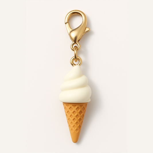 Ice Cream Kindle Charm