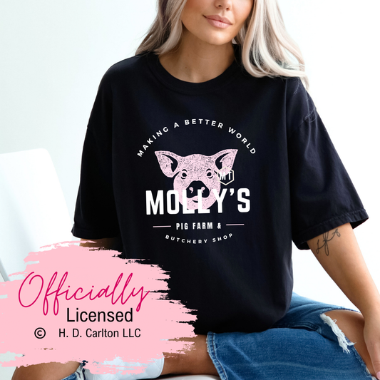 Officially Licensed HD Carlton Where's Molly Shirt