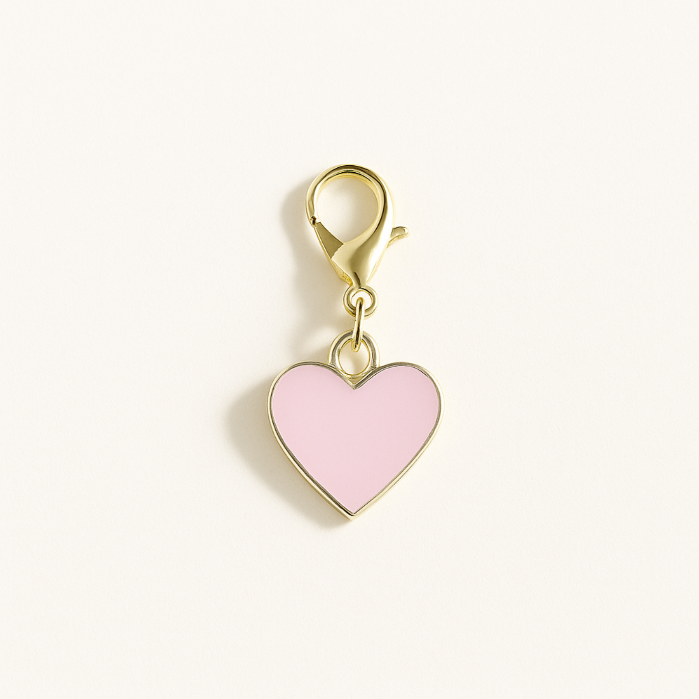 Pink Heart Kindle Charm