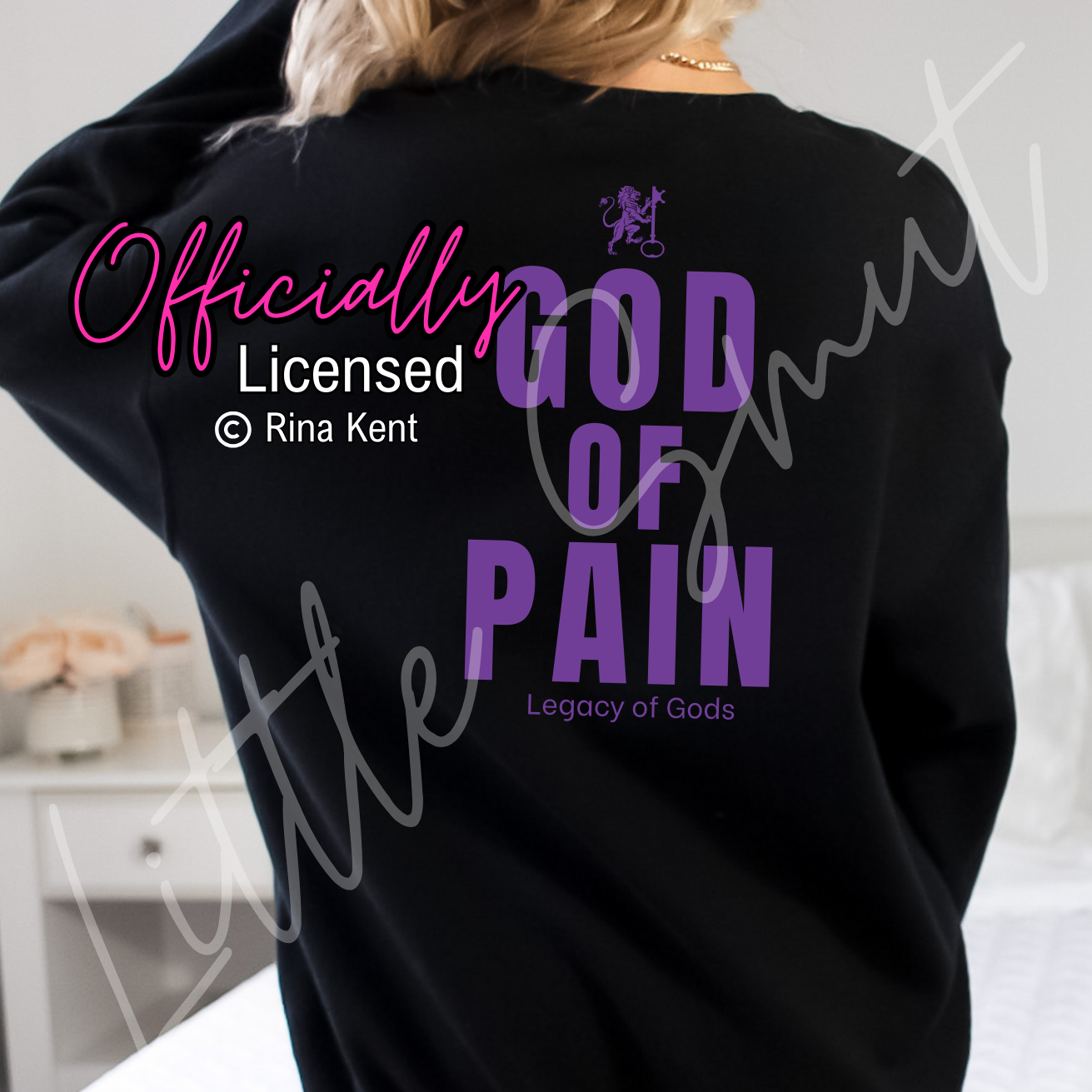 Officially Licensed Rina Kent God Of Pain Sweatshirt
