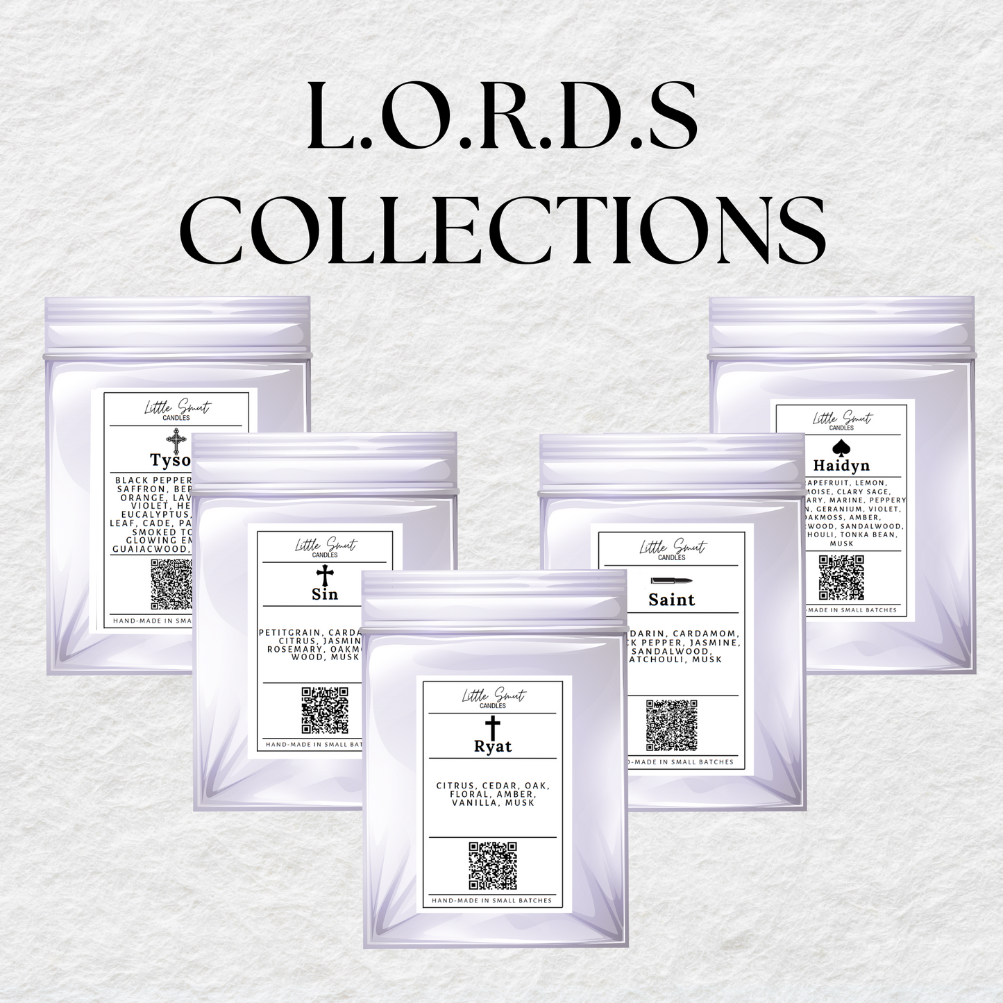 Candle Wax Sample Packs