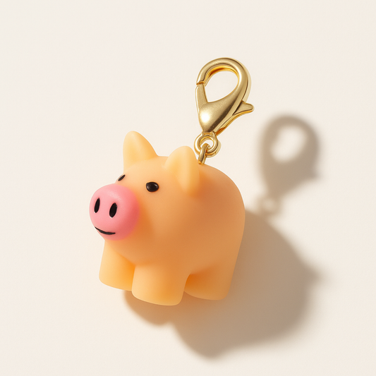 Pig Kindle Charm