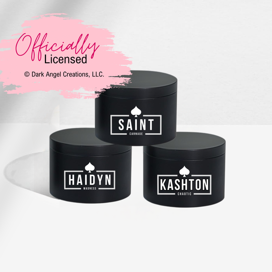 Officially Licensed Spade Brother Candle Collection Shantel Tessier 9 oz