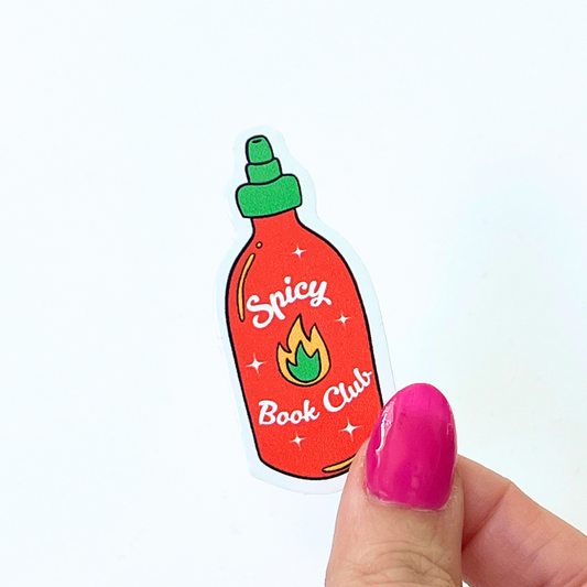 Spicy Book Club Sticker