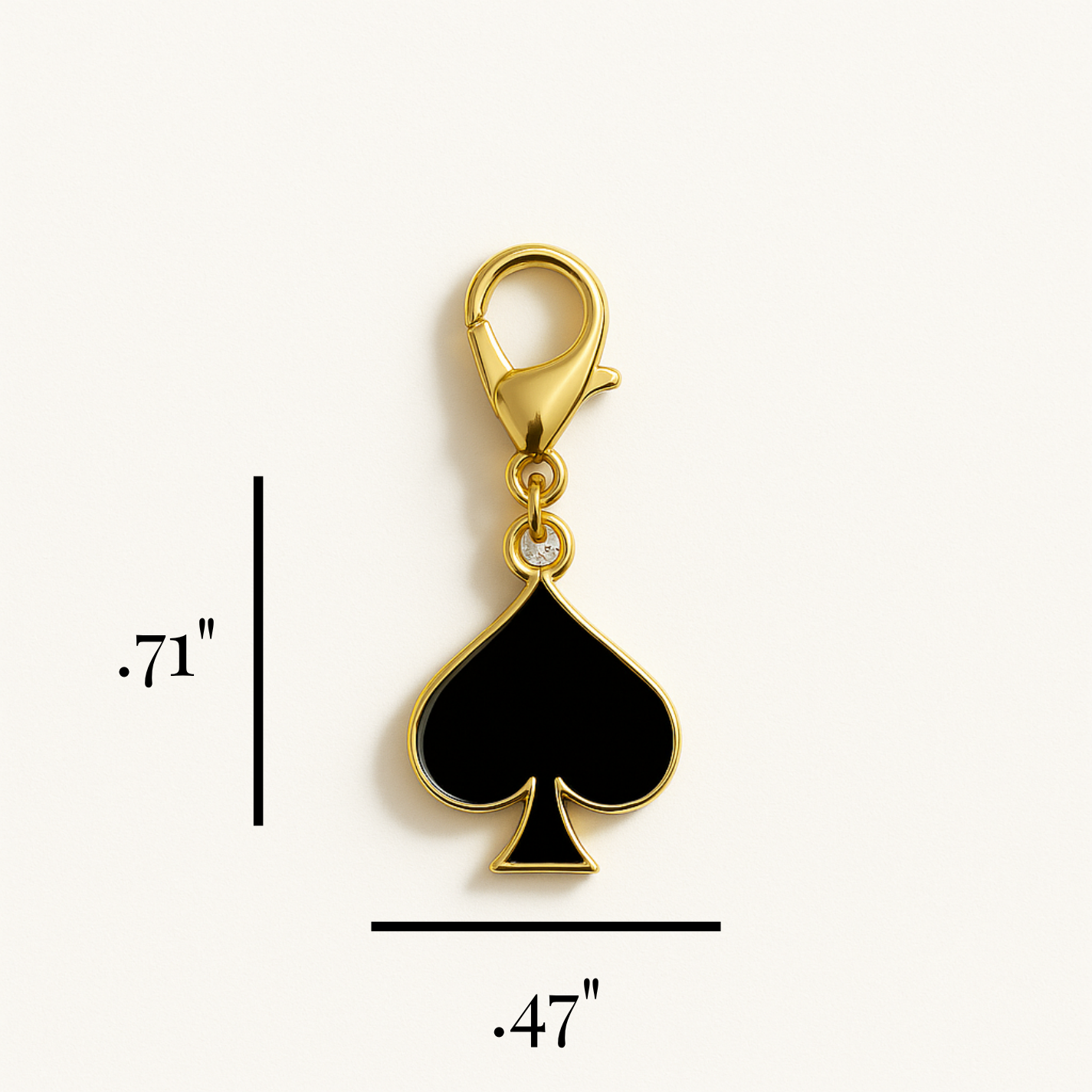 Spade Kindle Charm