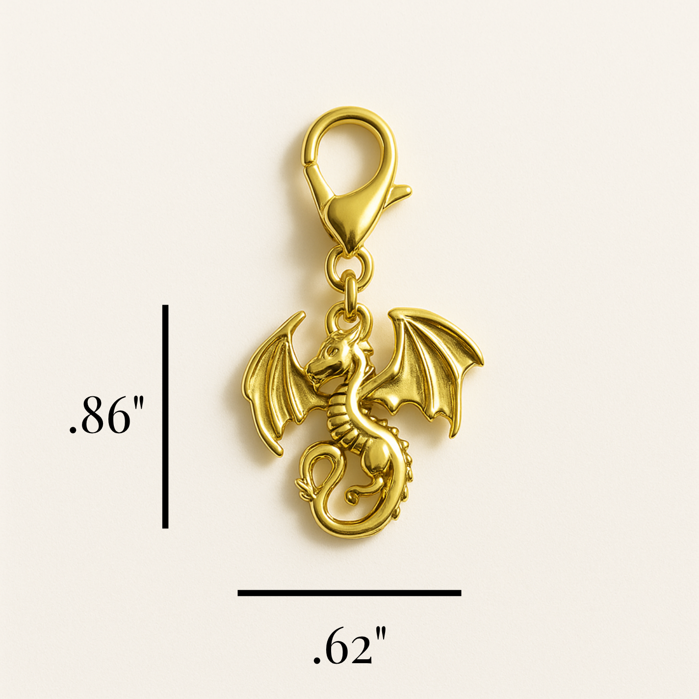Dragon Kindle Charm