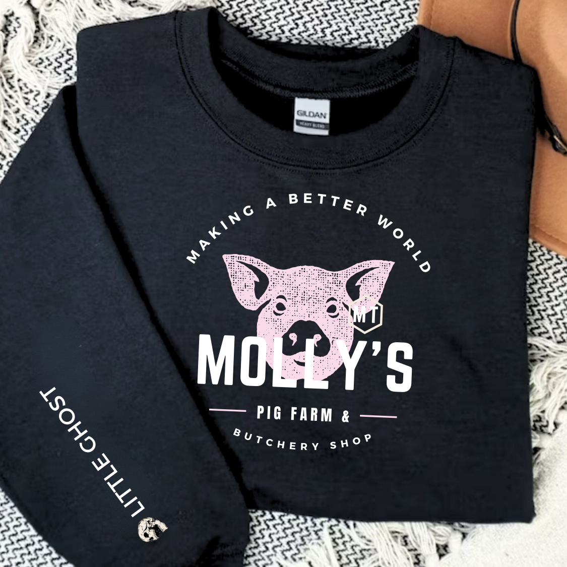 Officially Licensed HD Carlton Where's Molly Sweatshirt