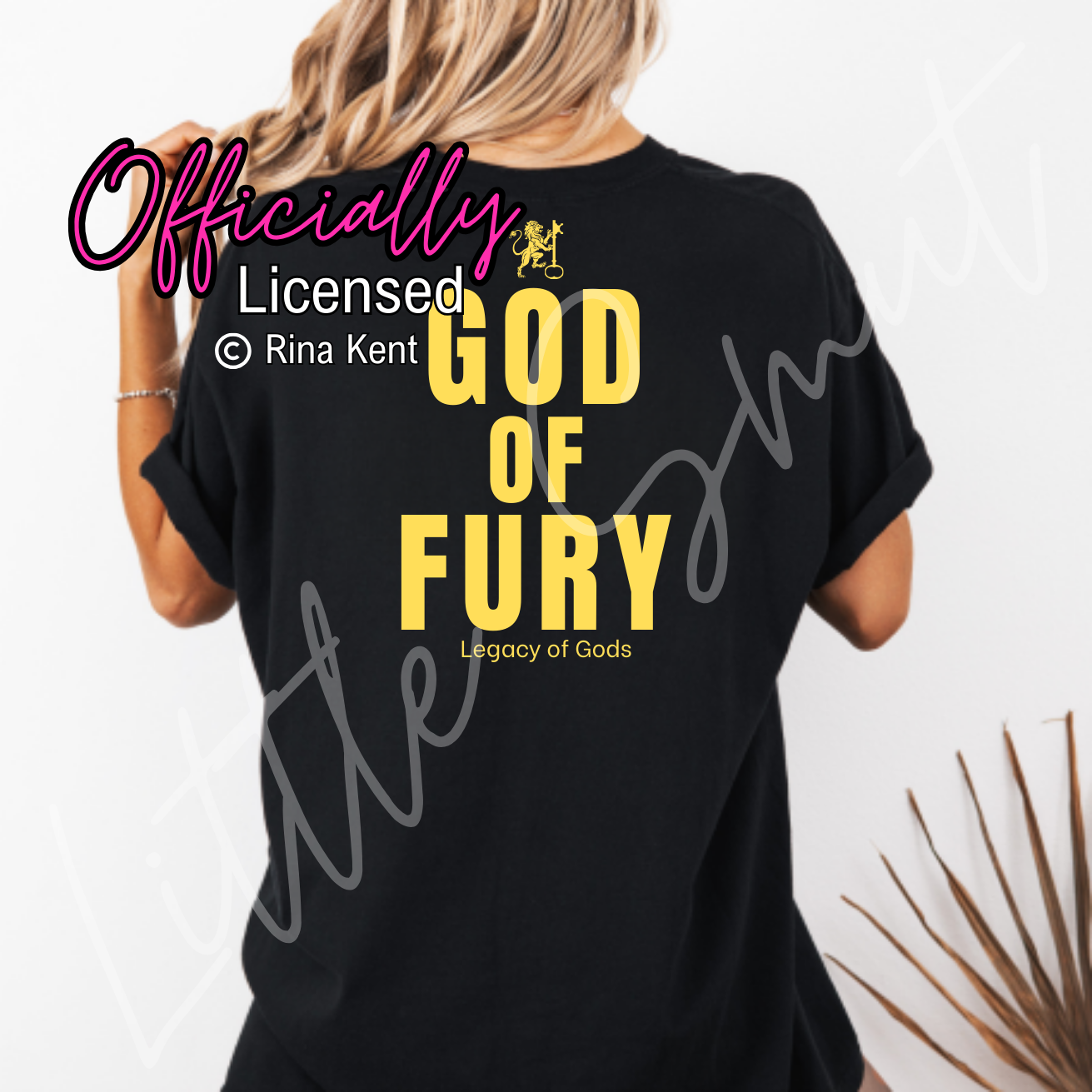 Officially Licensed Rina Kent God Of Fury Shirt