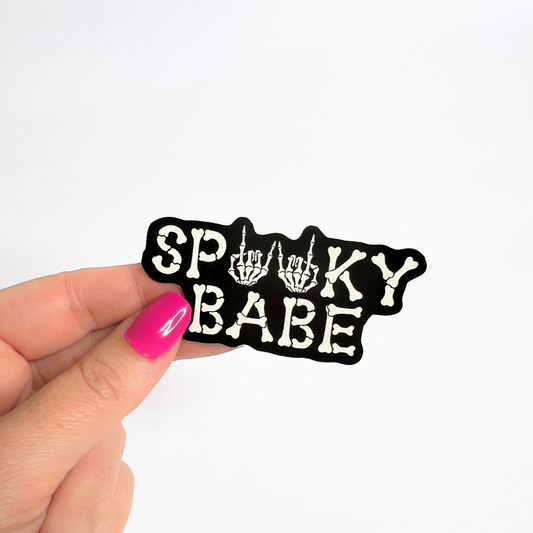 Spooky Babe Sticker