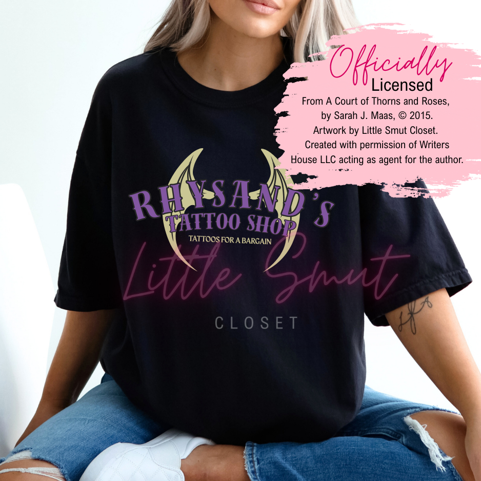 Officially Licensed SJM Rhysand Tattoo's Shirt