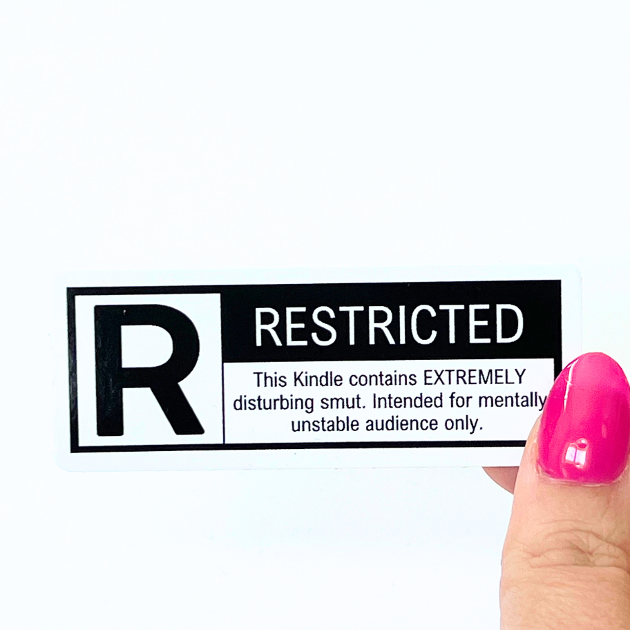 Restricted Sticker – LittleSmutCloset