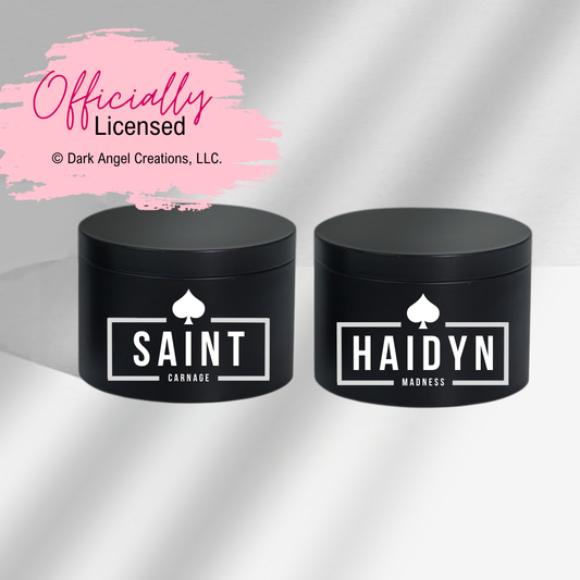 Officially Licensed Spade Brother Candle Collection Shantel Tessier