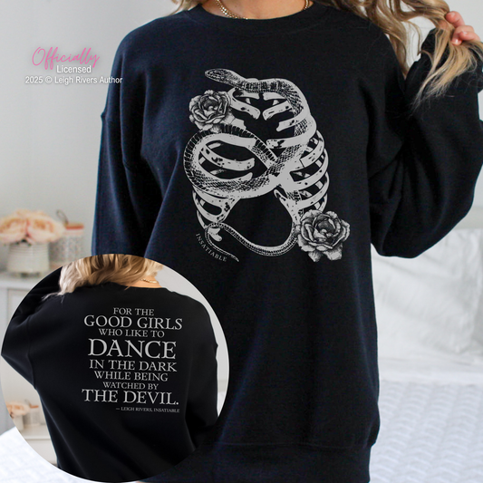 Officially Licensed Leigh Rivers Insatiable Sweatshirt